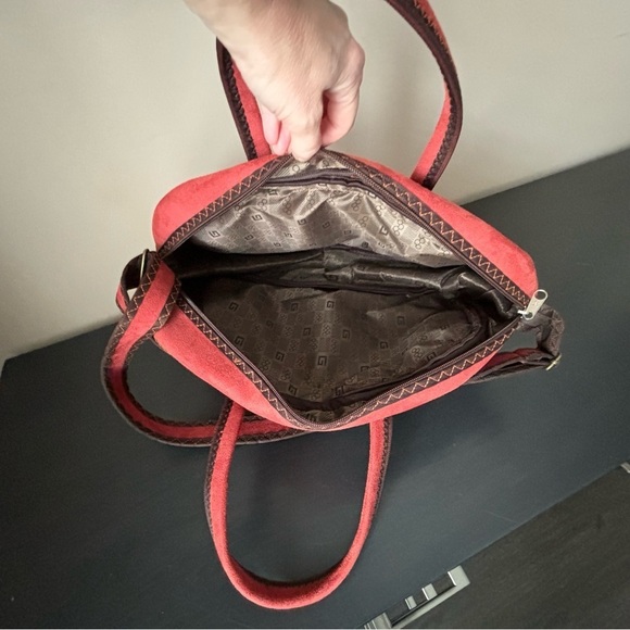 🥰2/$20 Multi-Media Tapestry And Felt Multi-Pocket Spacious Hand And Shoulder Bag - Picture 7 of 11